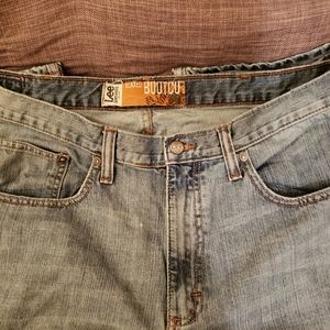 Lee mens blue jeans relaxed boot sz 36/30